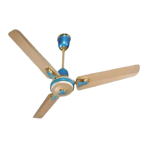 Crompton HS Decora Metallic ( 1200) Aqua 1200 mm 3 Blade Ceiling Fan  (Aqua Gold)