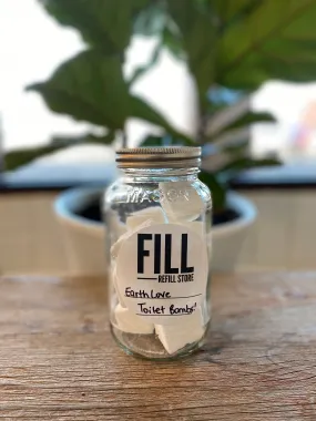 Earth Love Toilet Cleaning Bombs - Jar