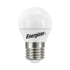 Energizer E27 Golf Ball LED Bulb - 470lm - 6500K (40w Replacement)