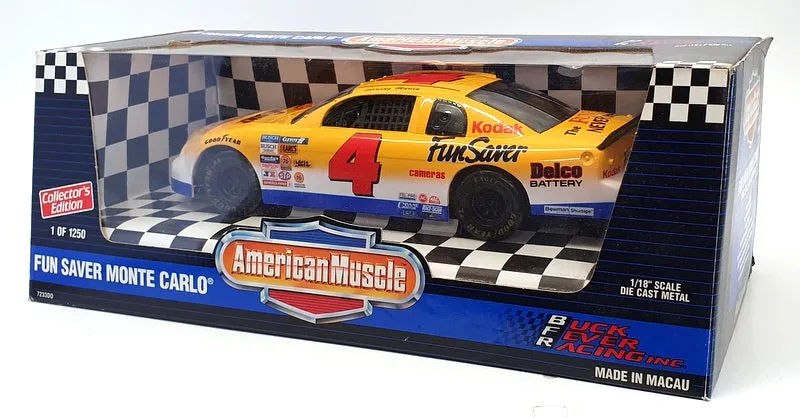 Ertl 1/18 Scale Diecast 7233DO - Chevrolet Fun Saver Monte Carlo Sterling Marlin