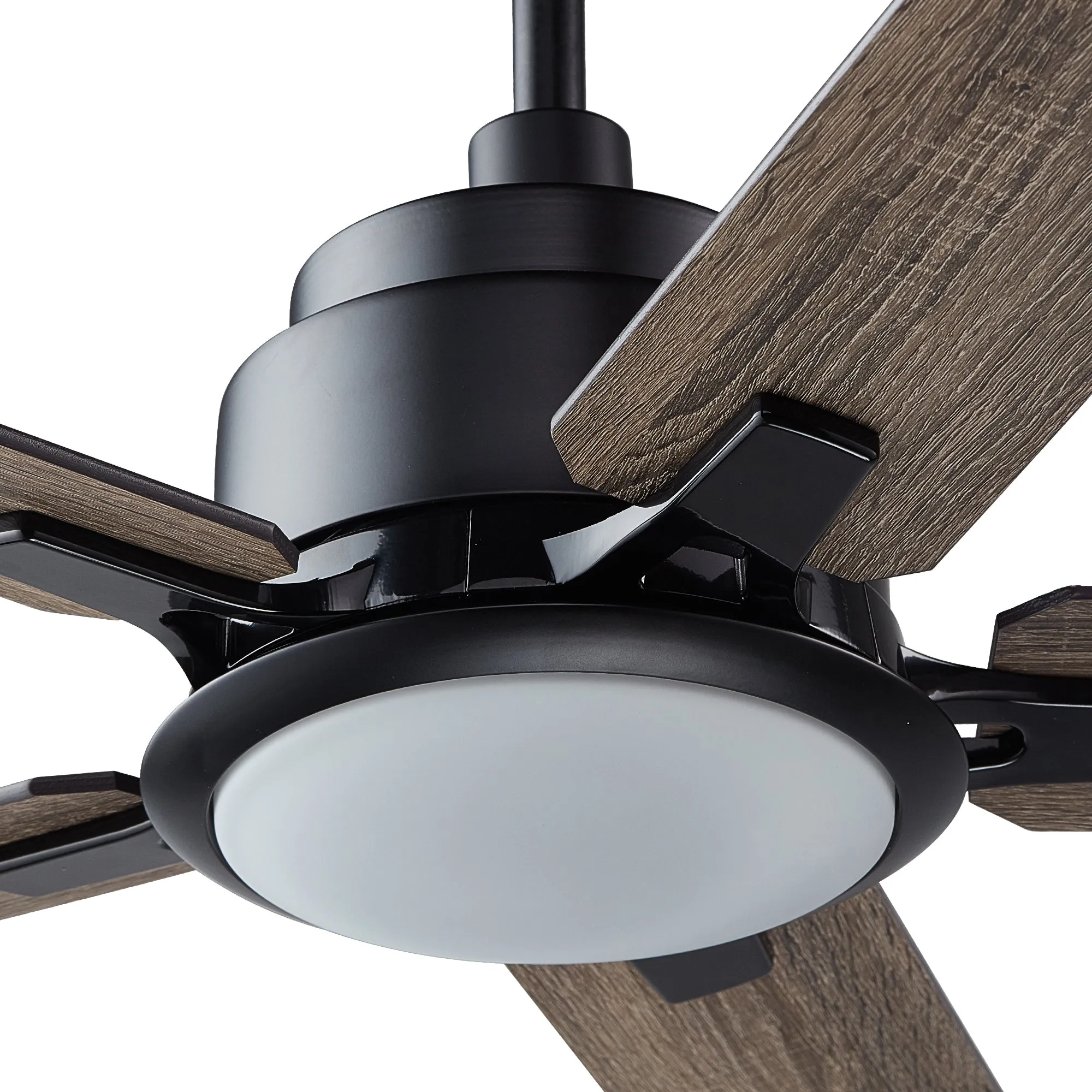 Essex Smart Outdoor Ceiling Fan with Dimmable LED Light Remote 52 Inch