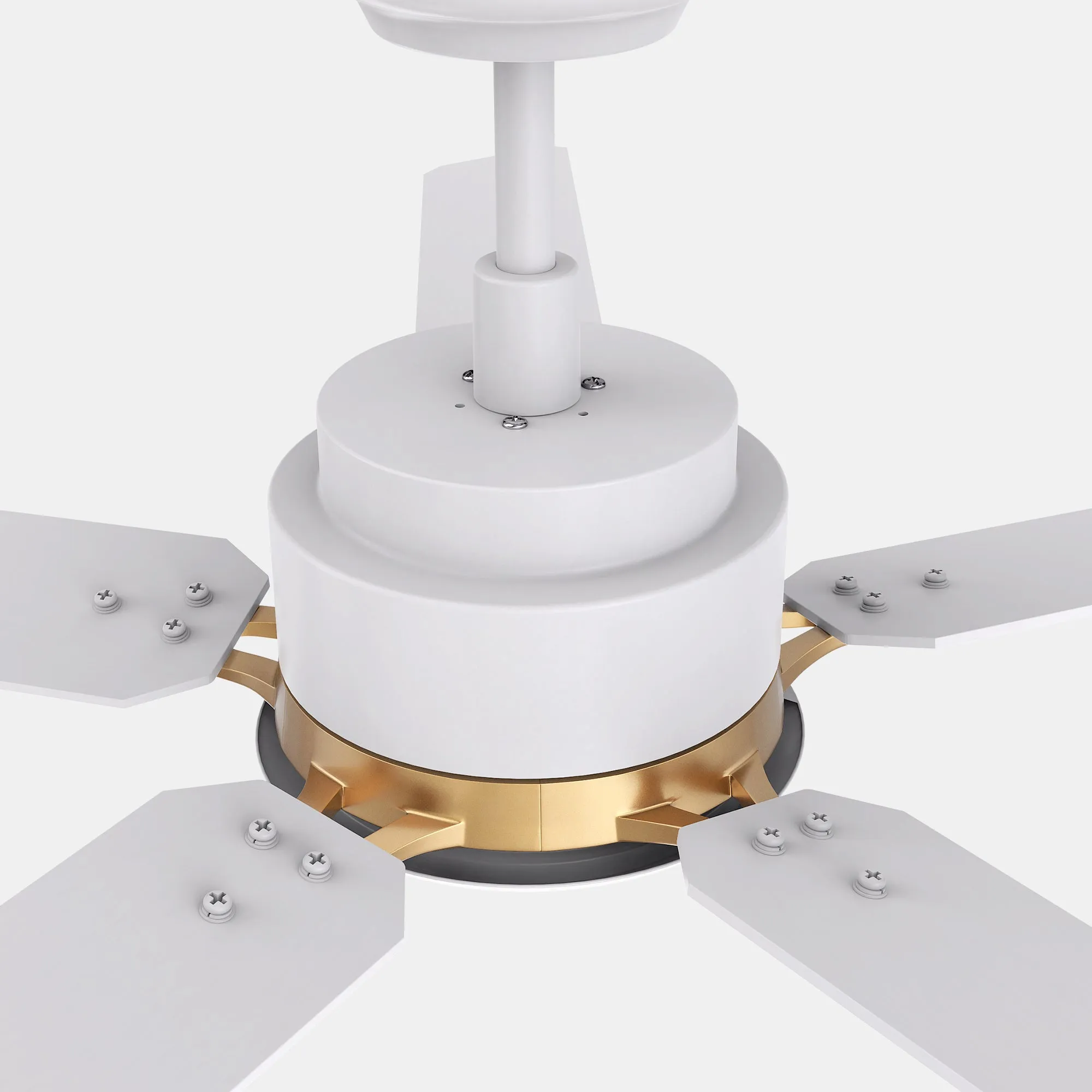 Essex Smart Outdoor Ceiling Fan with Dimmable LED Light Remote 52 Inch