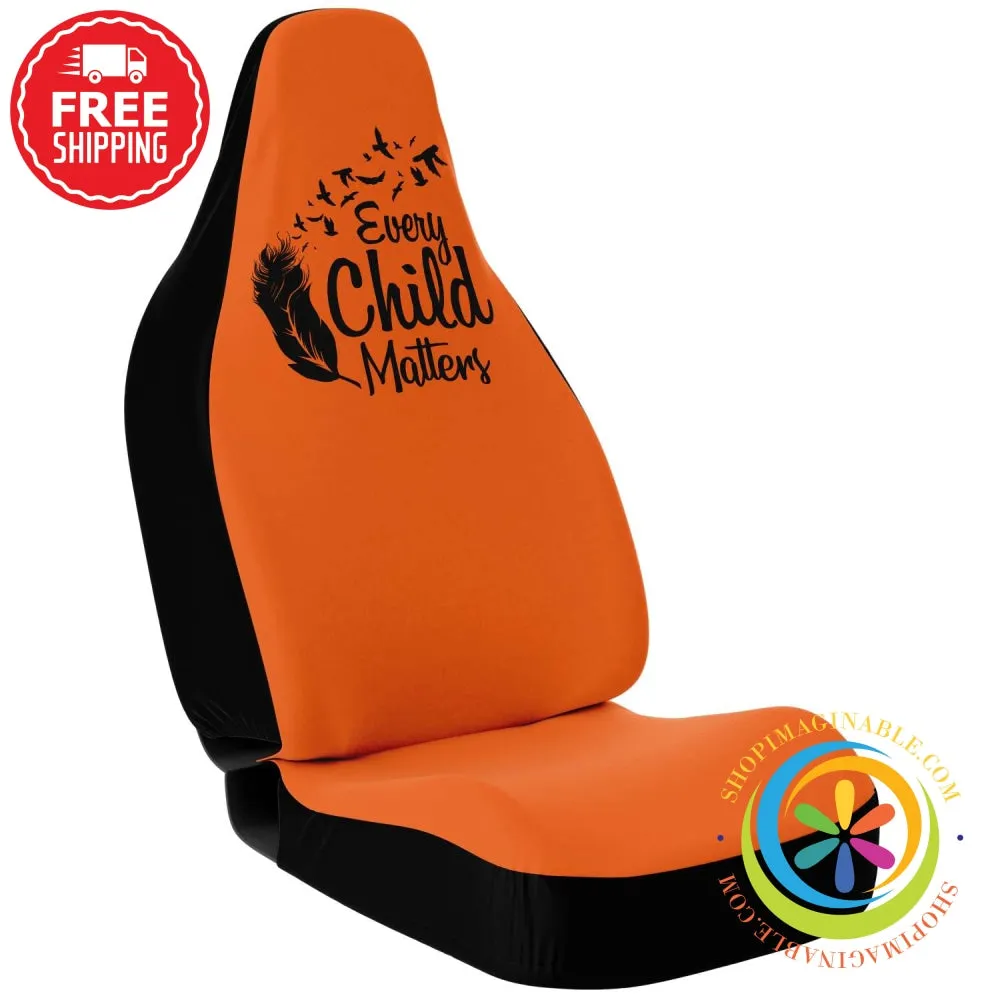 Every Child Matters Orange Car Seat Covers