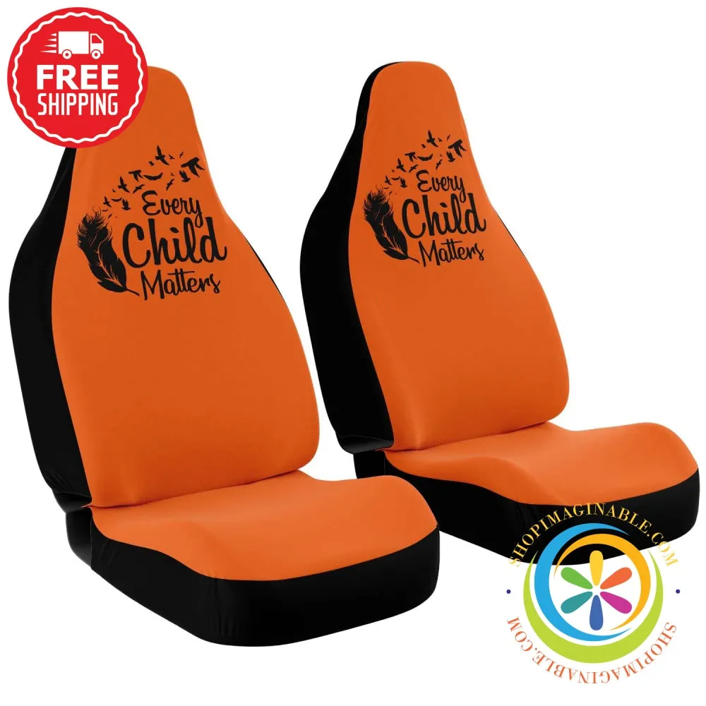 Every Child Matters Orange Car Seat Covers