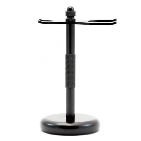 Fendrihan Black Anodized Stand for Safety Razor & Shaving Brush