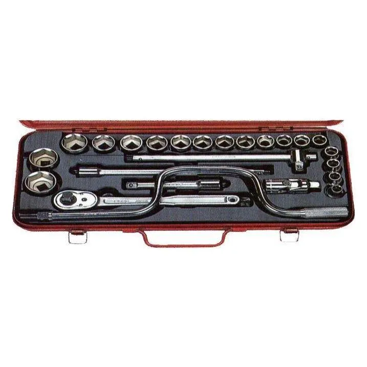 Flag F425M 1/2" Drive Socket Wrench Set Inches (25pcs)