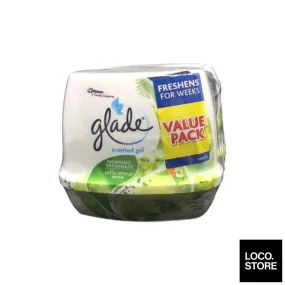 Glade Scented Gel Morning Freshness (Twin pack) 180g X 2