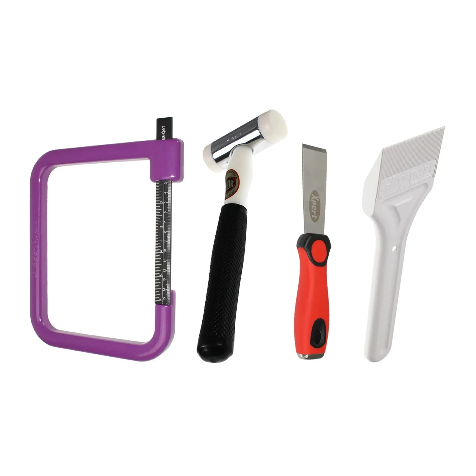 Glass Gauge, Hammer, Shovel & Knife Tool Kit