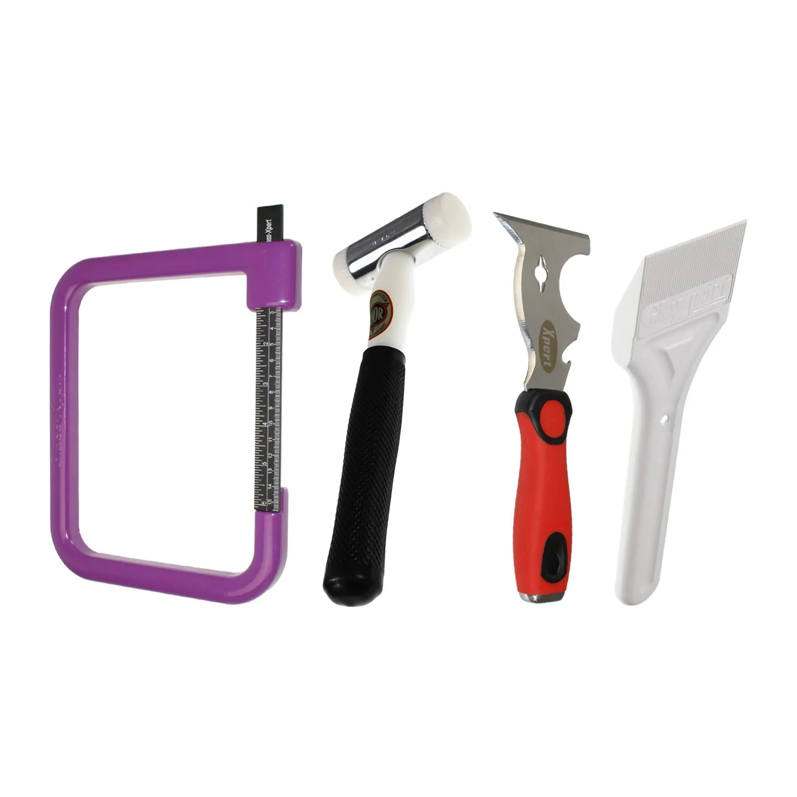 Glass Gauge, Hammer, Shovel & Knife Tool Kit