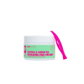 Glycolic & Green Tea 3-in-1 Exfoliating Pads for Body