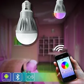 H LUX™ Bluetooth Control LED Smart Bulb (R,G,B,W...) 7W AC 85-265V