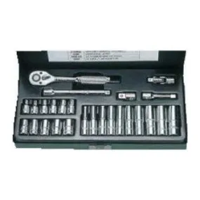 Hans 2626 1/4" Drive 26pcs Socket Wrench Set