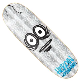 Heroin Skateboards Very Big Holographic Egg Deck