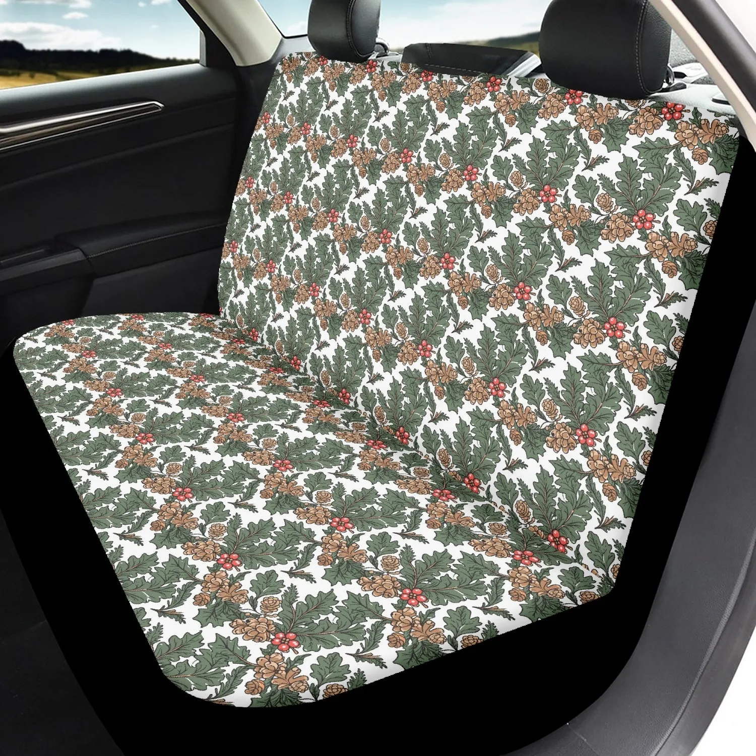 Holly Pine Microfiber Car Seat Covers - 3Pcs