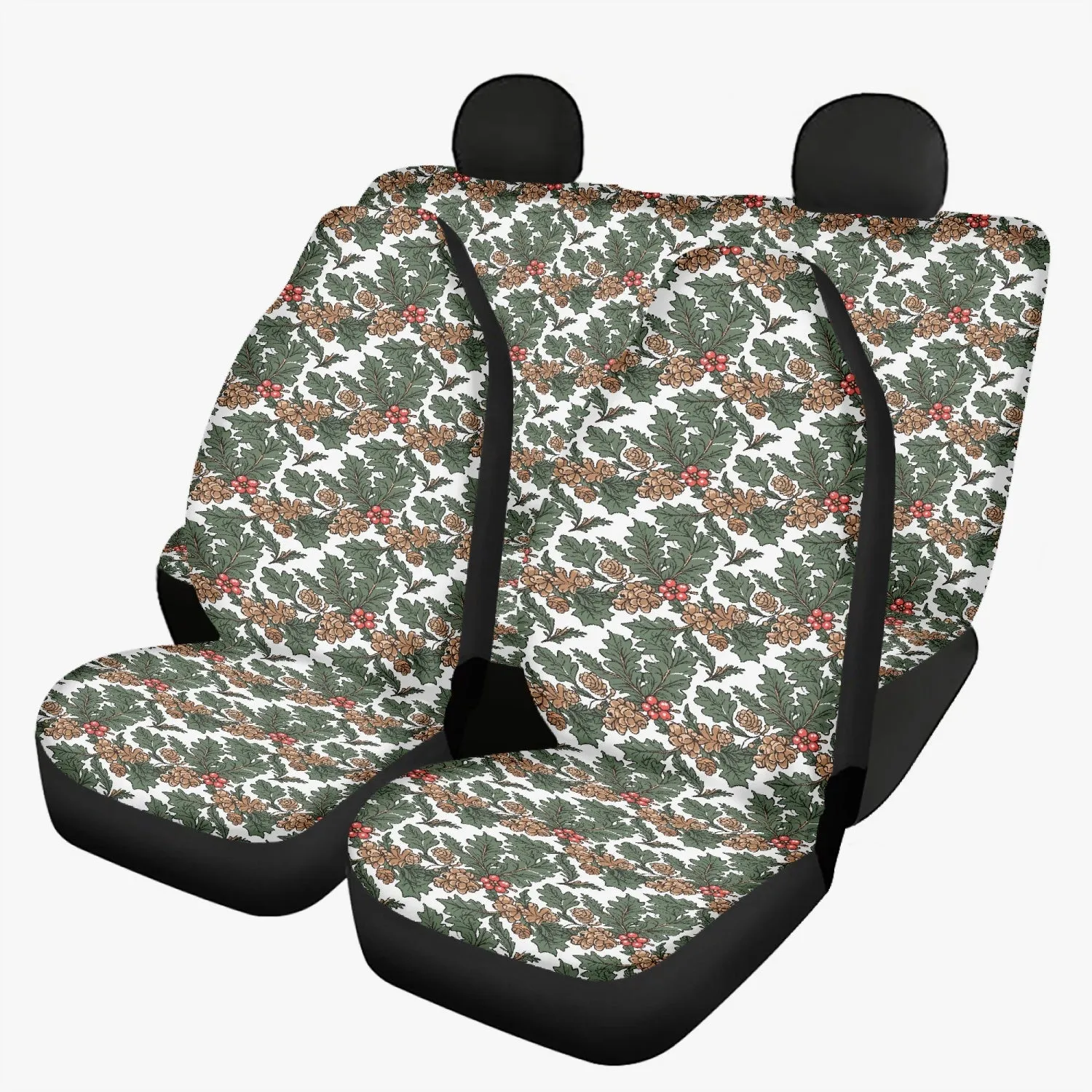 Holly Pine Microfiber Car Seat Covers - 3Pcs