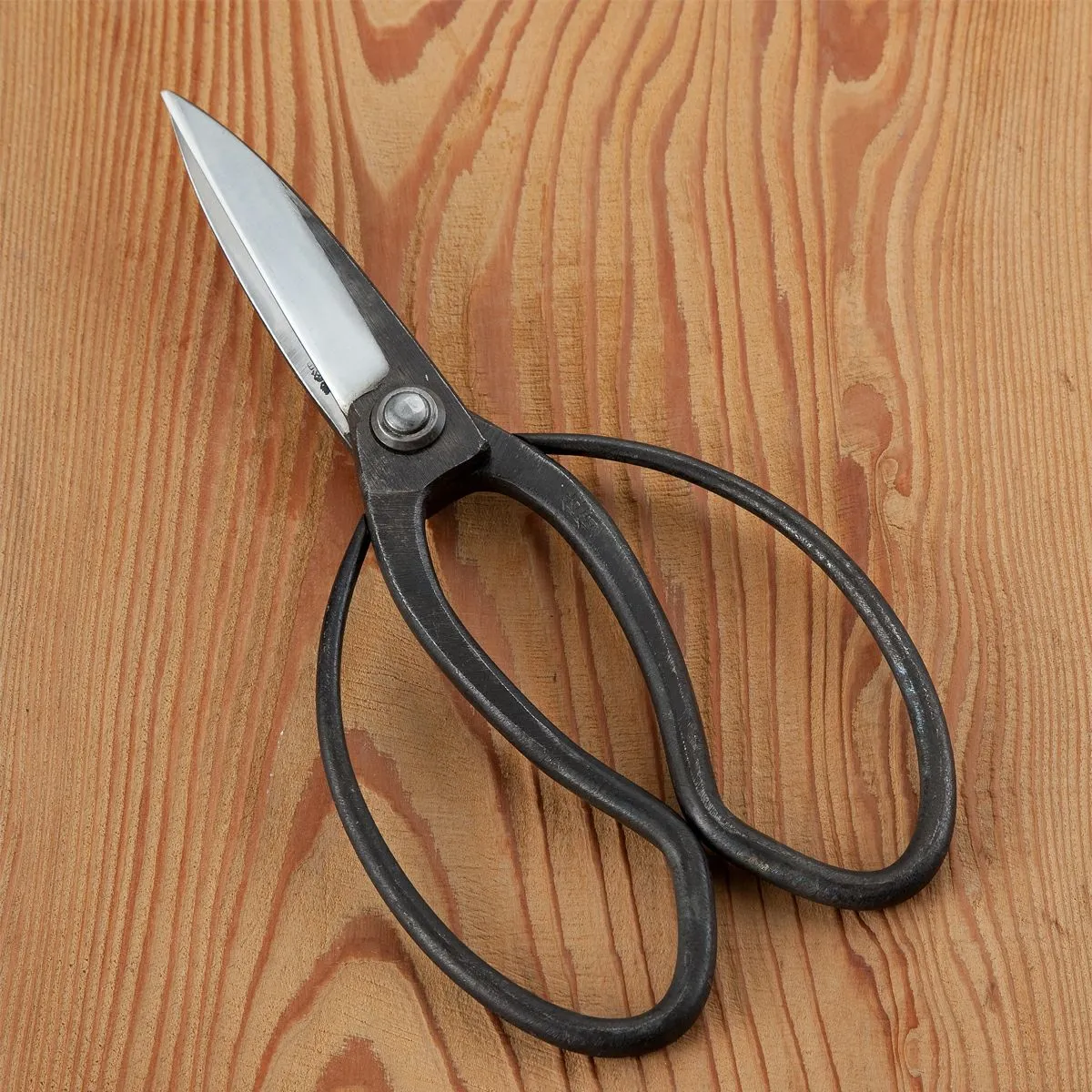 HONMAMON 'SAHO' Garden Shears for Left Hander, Japanese Craftsman Handmade Shirogami Steel