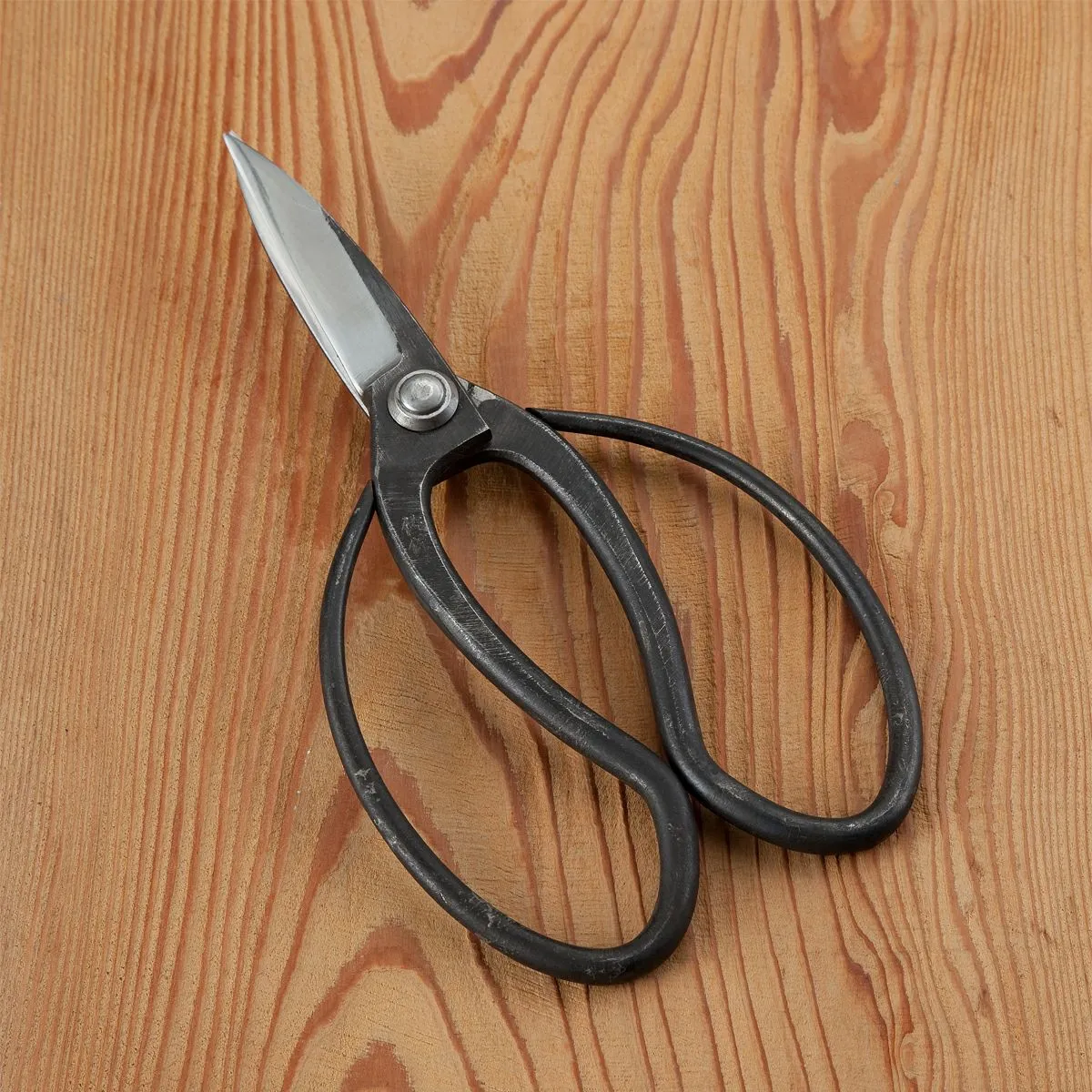 HONMAMON 'SAHO' Garden Shears for Left Hander, Japanese Craftsman Handmade Shirogami Steel