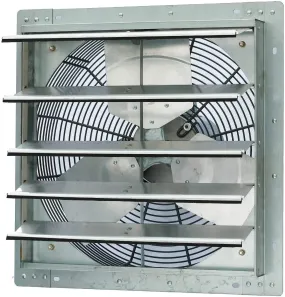 ILG8SF18S - iLIVING 18 Inch Single Speed Shutter Exhaust Fan, Wall-Mounted