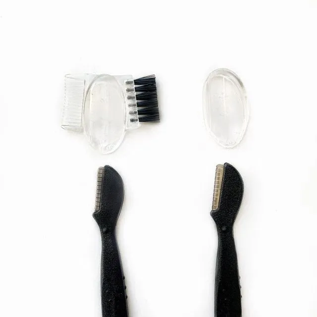 J-lash Eyebrow Razor with Brush Comb