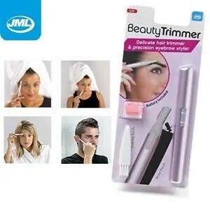 JML Beauty Trimmer Precision Hair Remover for Brows Bikini Nose Ear Face