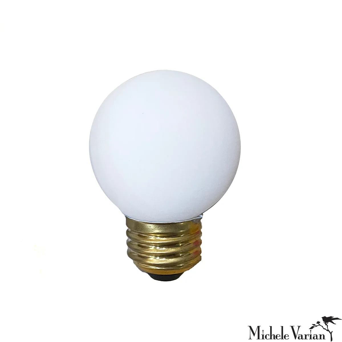 LED Bulb | E26 Base | G16 Matte White | 4W | 2700k