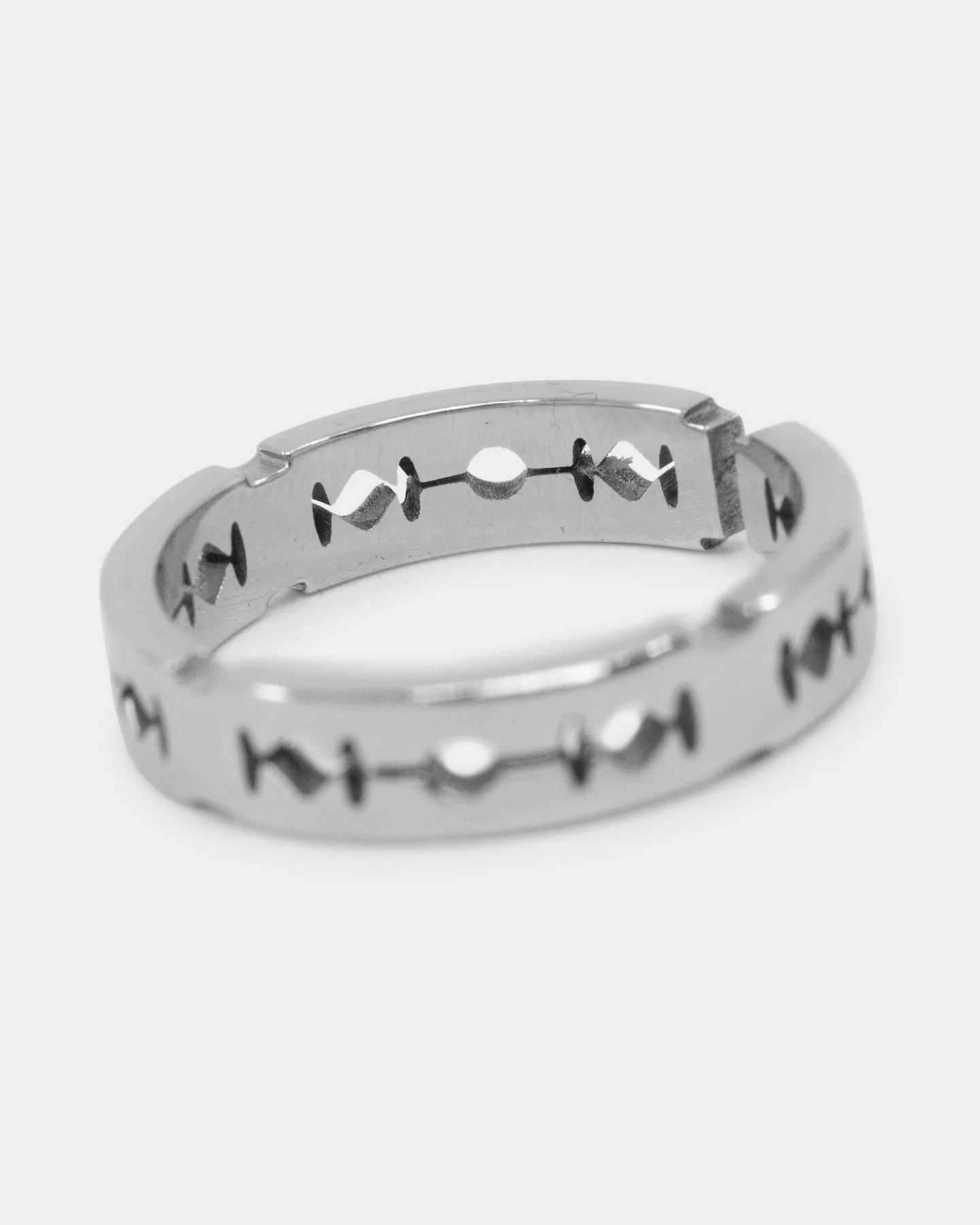 Loiter Razor Ring Stainless Steel