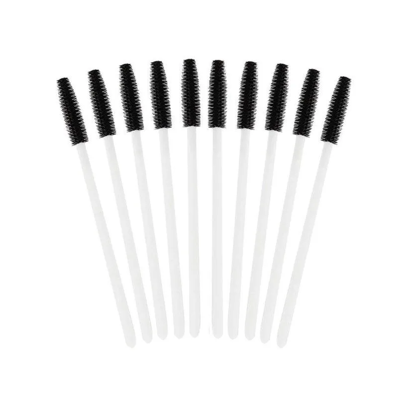 Mascara Wands/Spoolies - Black & White (50/250/500pcs)