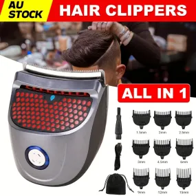 Men's Cordless Hair Clippers Beard Electric Shaver Groomer Haircut Trimmer Tool AU NEW