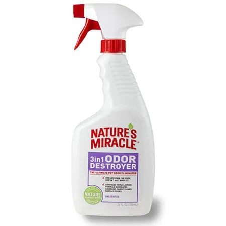 Nature's Miracle 3 in 1 Odour Destroyer - Fresh Linen or Mountain Fresh Scent