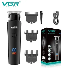 (NET)  VGR Professional Electric Hair Trimmer Cordless Beard & Hair Clipper For Men USB / V-937