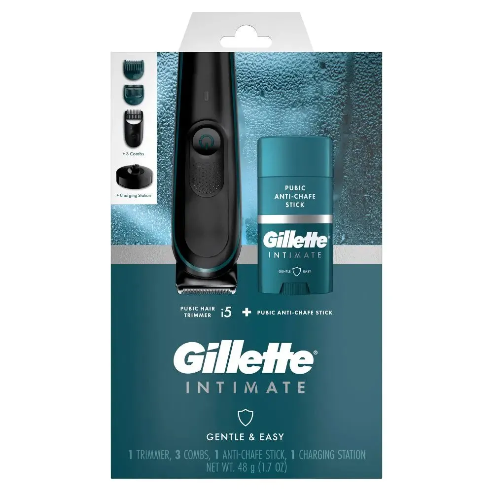 New - Gillette Intimate Body Groomer Shaving Set - 6ct