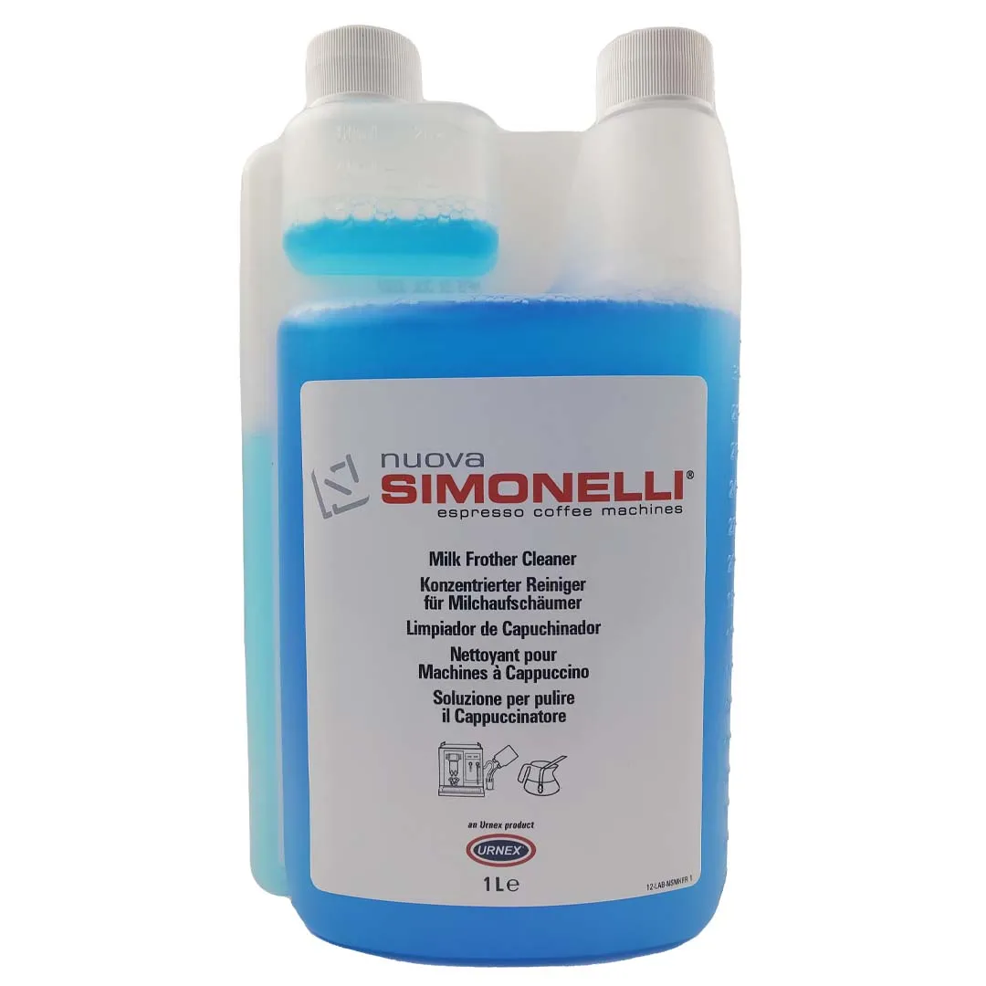 Nuova Simonelli Alkaline Formula Milk Frother Cleaner - 33.6 oz (1 liter) Over 30 Uses