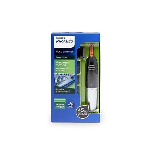 Philips Norelco Nose trimmer Series 5100, NT5175 (Packaging may vary)-Multicolor