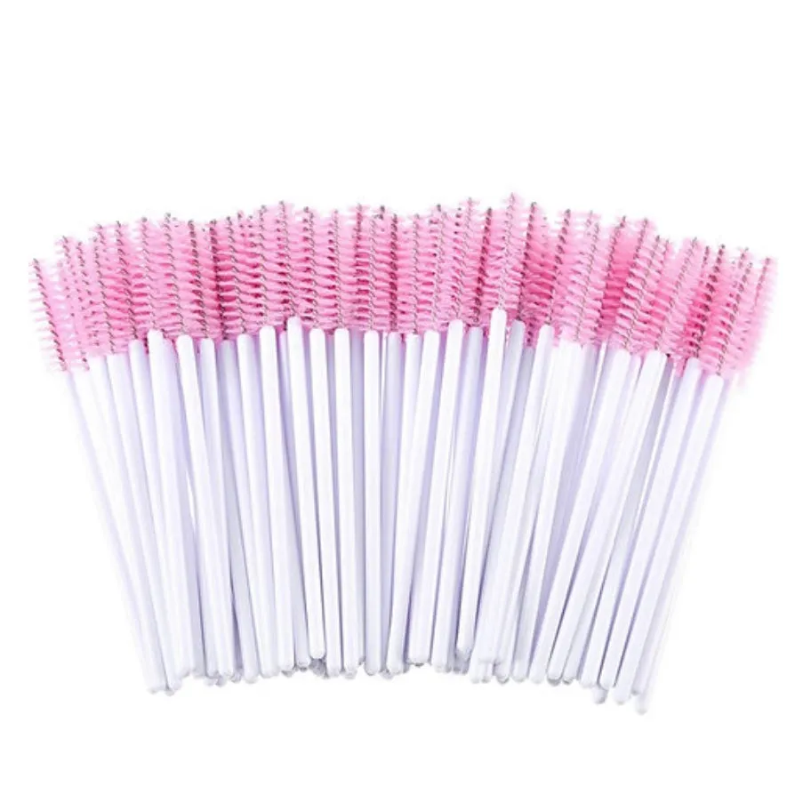 Pink & White Lash Wands