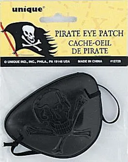 Pirate Black Eye Patch