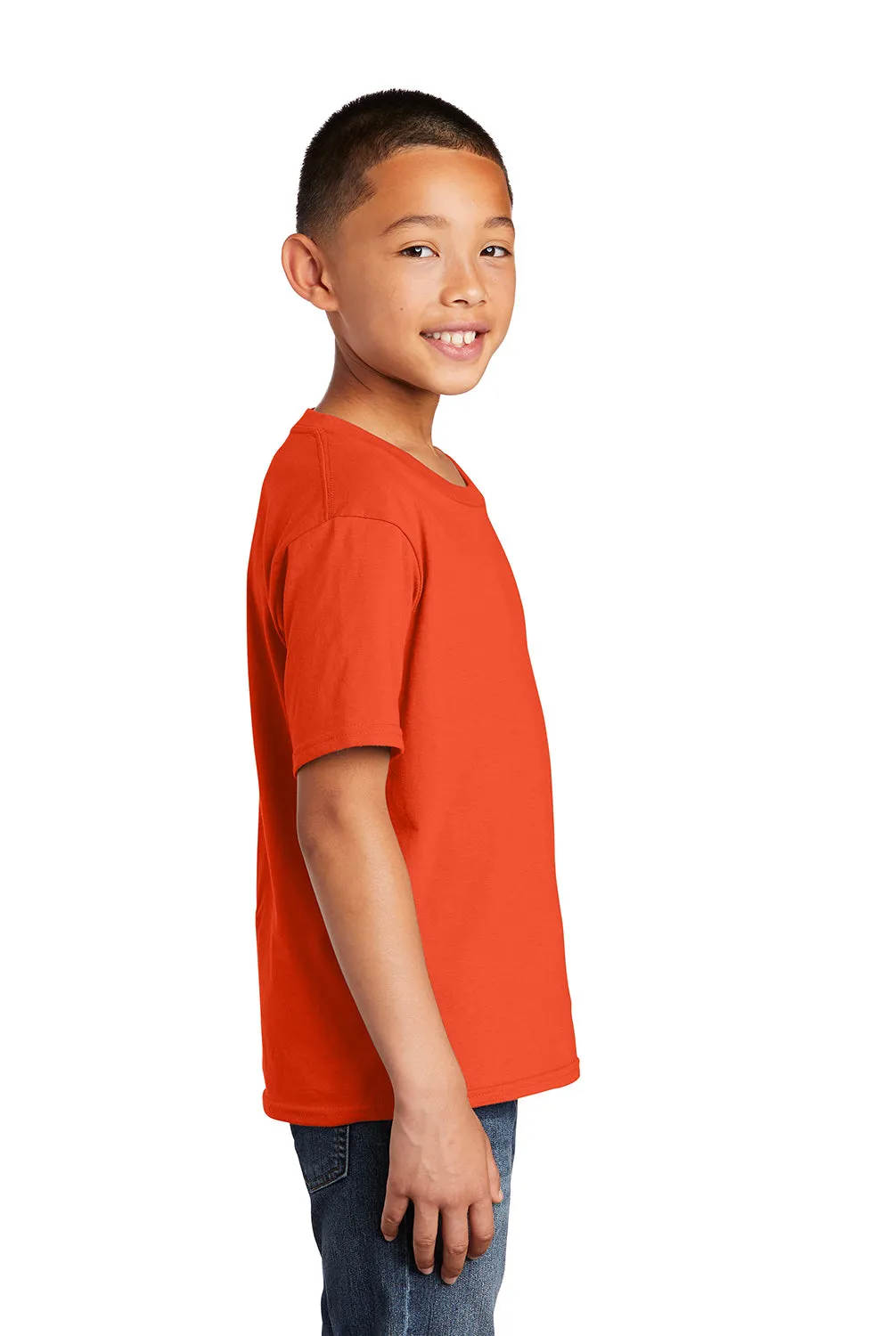 Port & Company Youth Fan Favorite Short Sleeve Crewneck T-Shirt - Orange