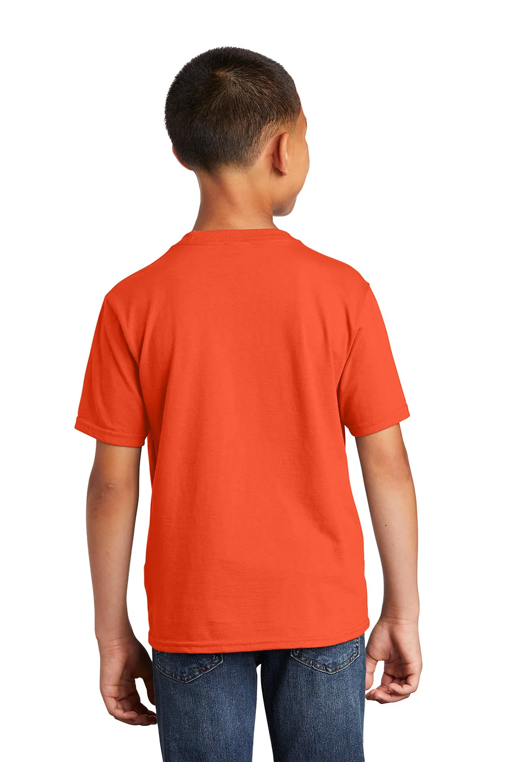 Port & Company Youth Fan Favorite Short Sleeve Crewneck T-Shirt - Orange