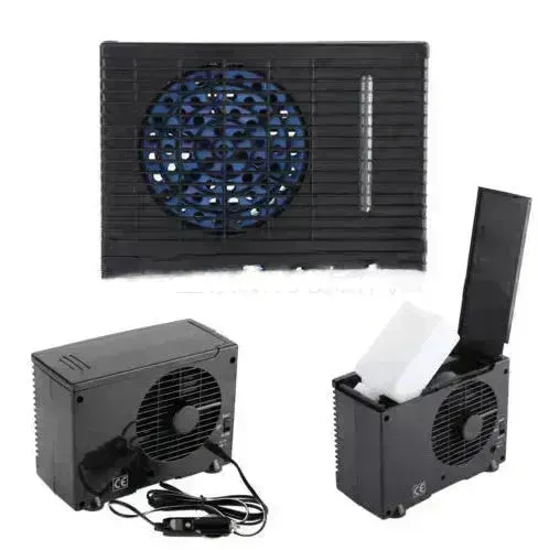 Portable Car Summer Electric Refrigeration Air-conditioning Fan 12v