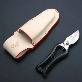 "HANAKUMAGAWA" Pruning/Gardening Shears Type B 200mm(7.9") with Leather case, Made in Japan