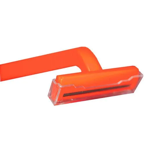 Razors, Single Blade, Orange 100/Box