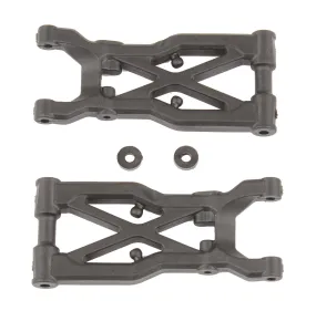 RC10B74 FT Rear Suspension Arms, carbon (ASS92298)