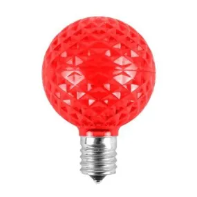 Seasonal Source LED-G50-RED-D Red G50 LED Retrofit Bulb (Box of 25)