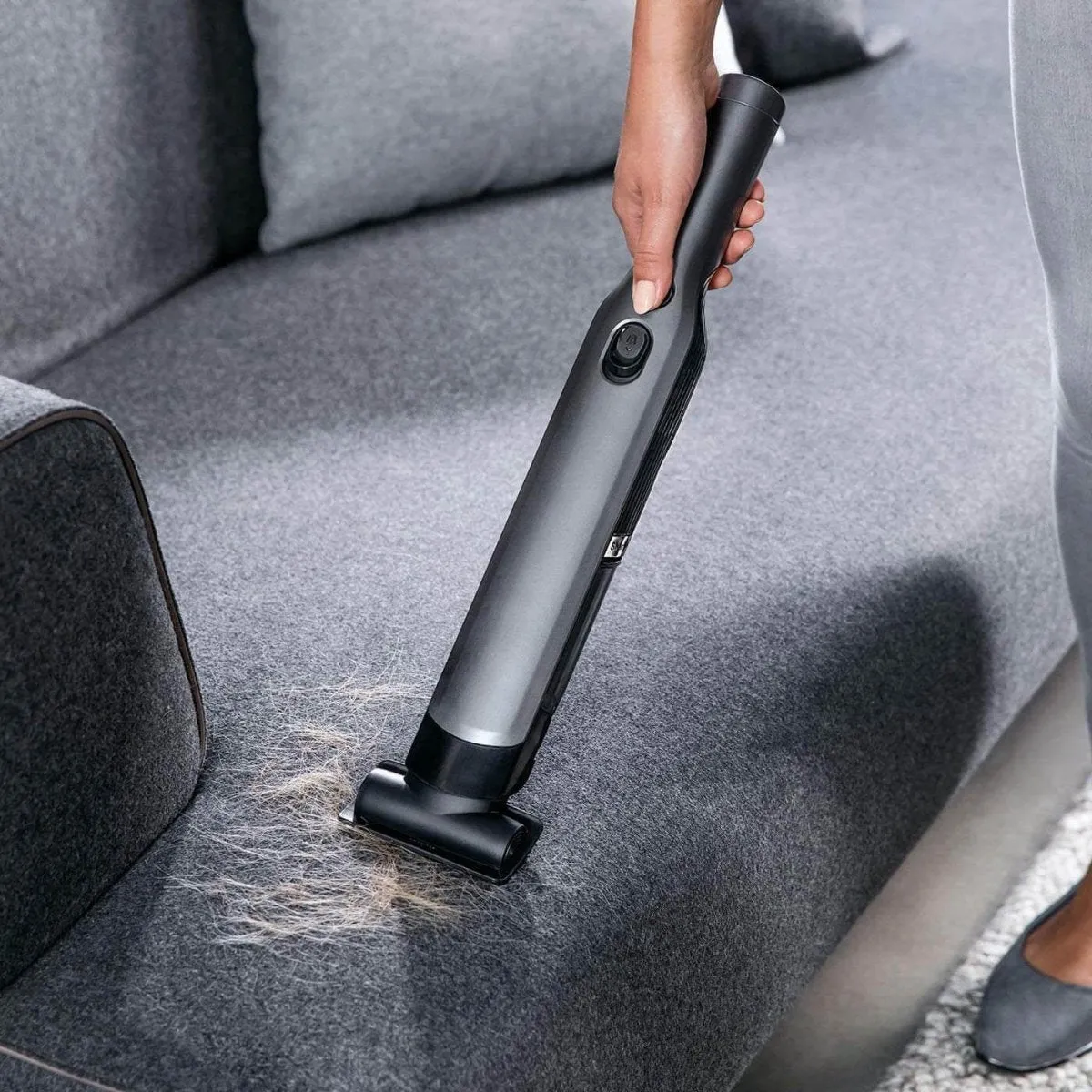 Shark WV200UK Cordless HandHeld Vacuum Cleaner (Single Battery)  Shark Steel Grey