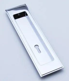 Single Step Flush Slide Handle c/w Key Hole