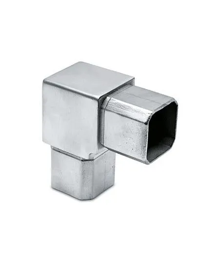 Square Tube Flush Elbow 90 Degree