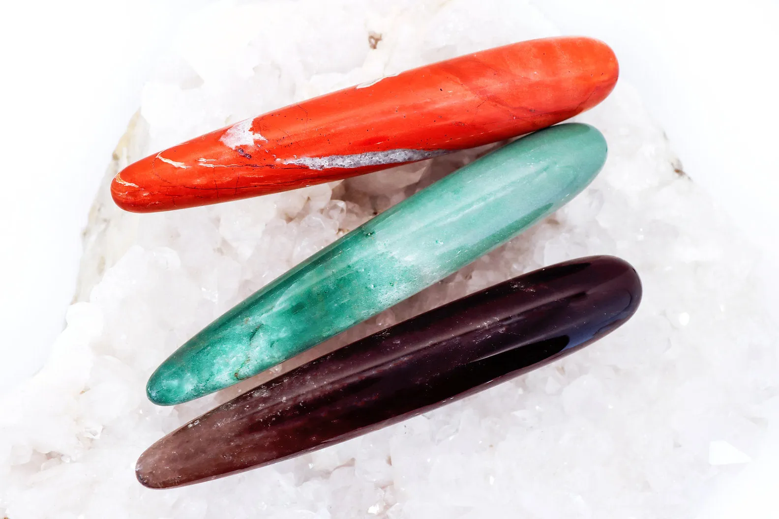 Straight Gemstone Wand