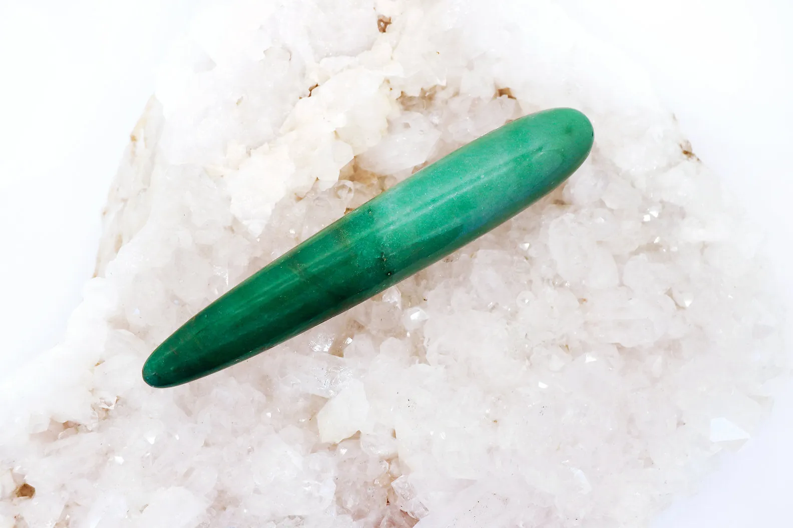 Straight Gemstone Wand