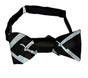 Straight Razor Print Bow Tie, Cut Throat