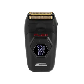 StyleCraft Flex Electric Foil Shaver w/ Super Torque Motor & Gold Titanium Foil Head (SC806B)