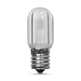 T7 LED Light Bulb, 15W, E17 Base, Intermediate, 3000K, 80 Lumens, Refrigerator and Indicator bulb